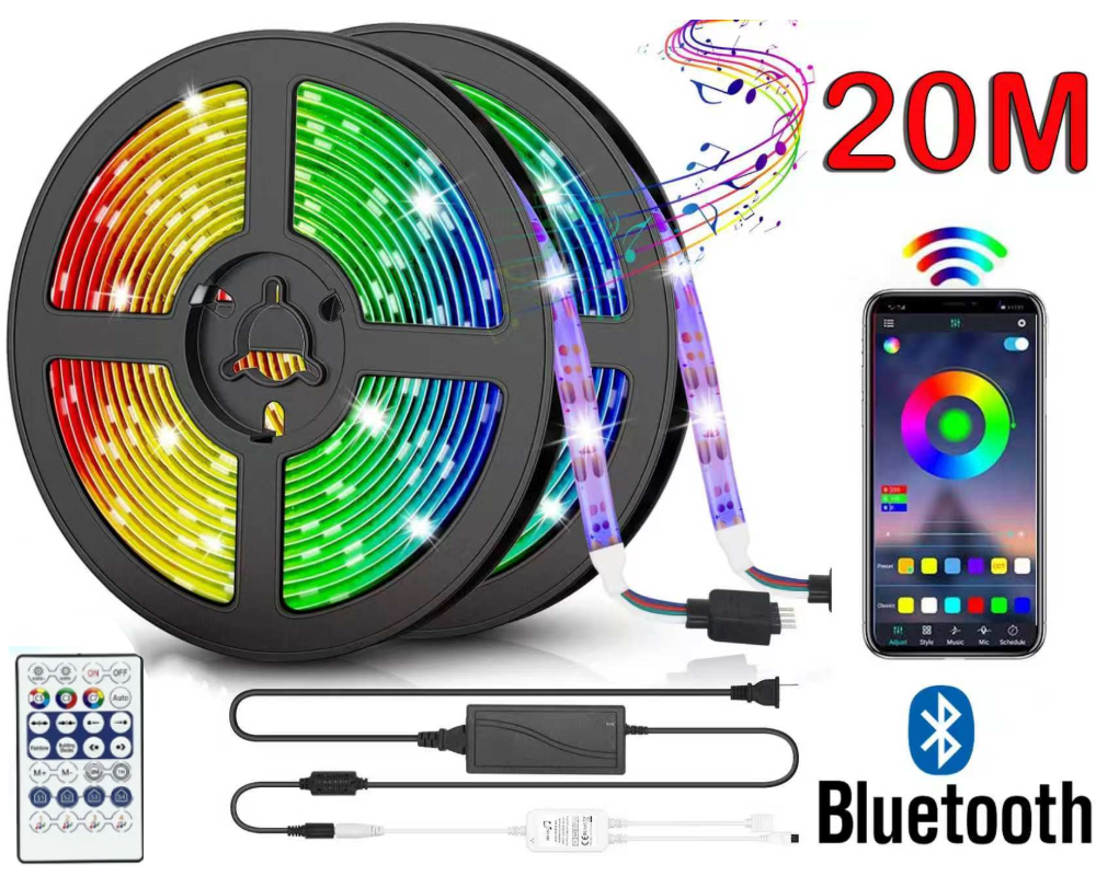 LED strip Light RGB 20M App Control