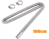 100cm Air Diesel Parking Heater Stainless Steel Exhaust Pipe Tube Gas