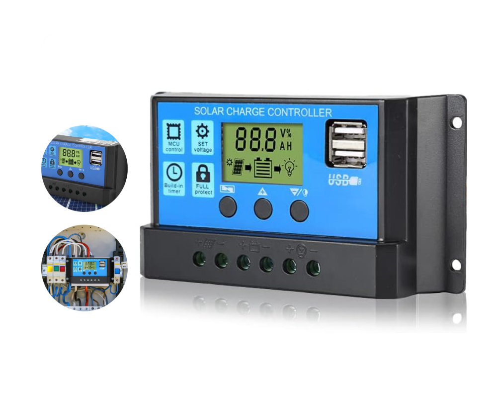 100W Solar Panel with Solar Controller