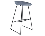 Modern Scandinavian Bar Stool Metal Leg BarStool