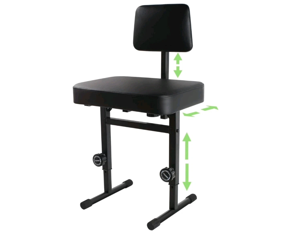 Adjustable Keyboard Piano Stool Piano Bench