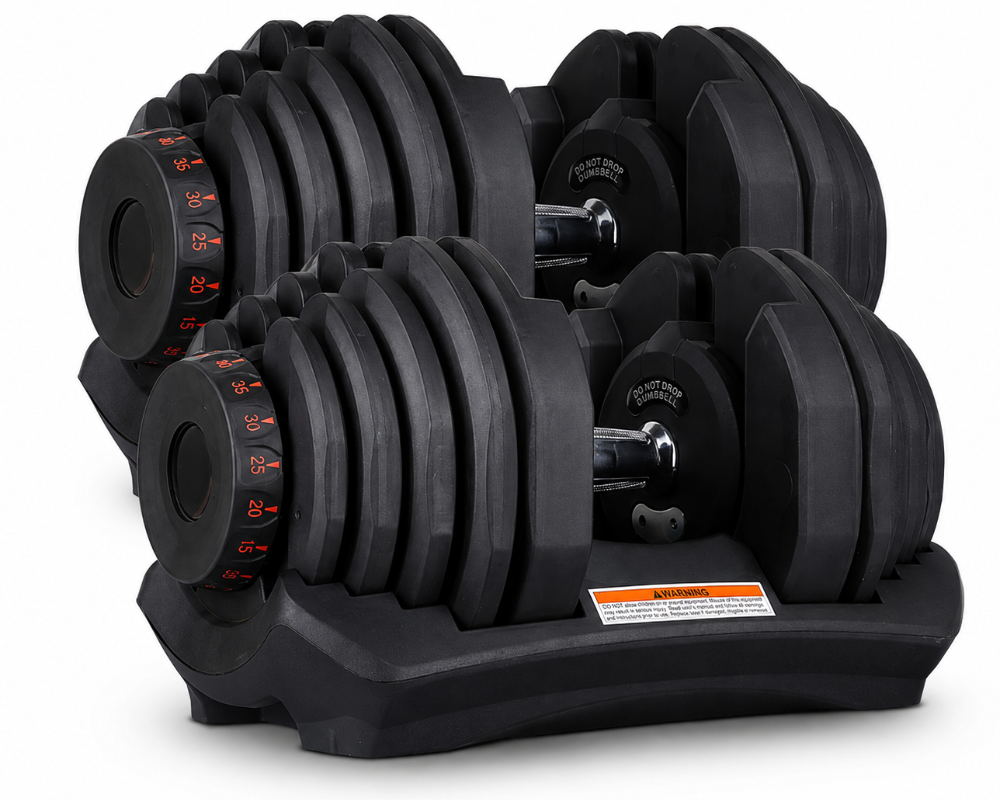 Adjustable Weights Dumbbell Set 40Kg Pair