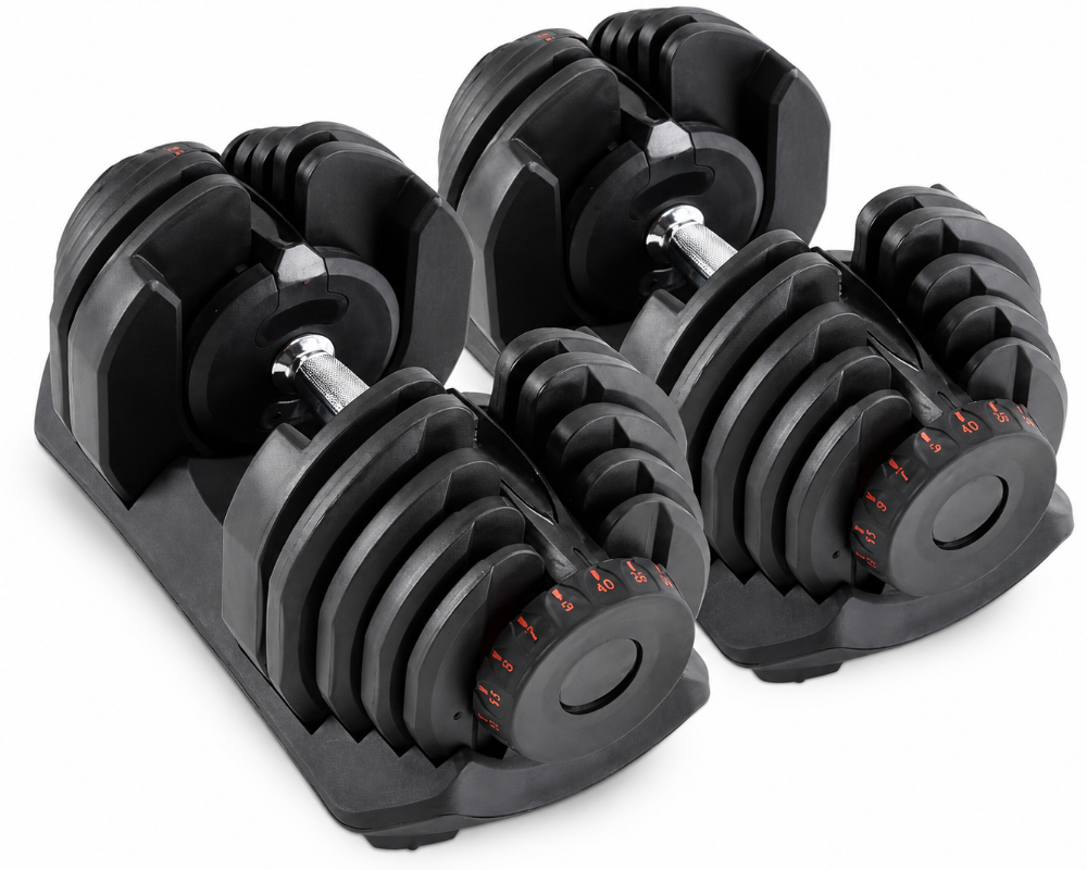 Adjustable Weights Dumbbell Set 40Kg Pair