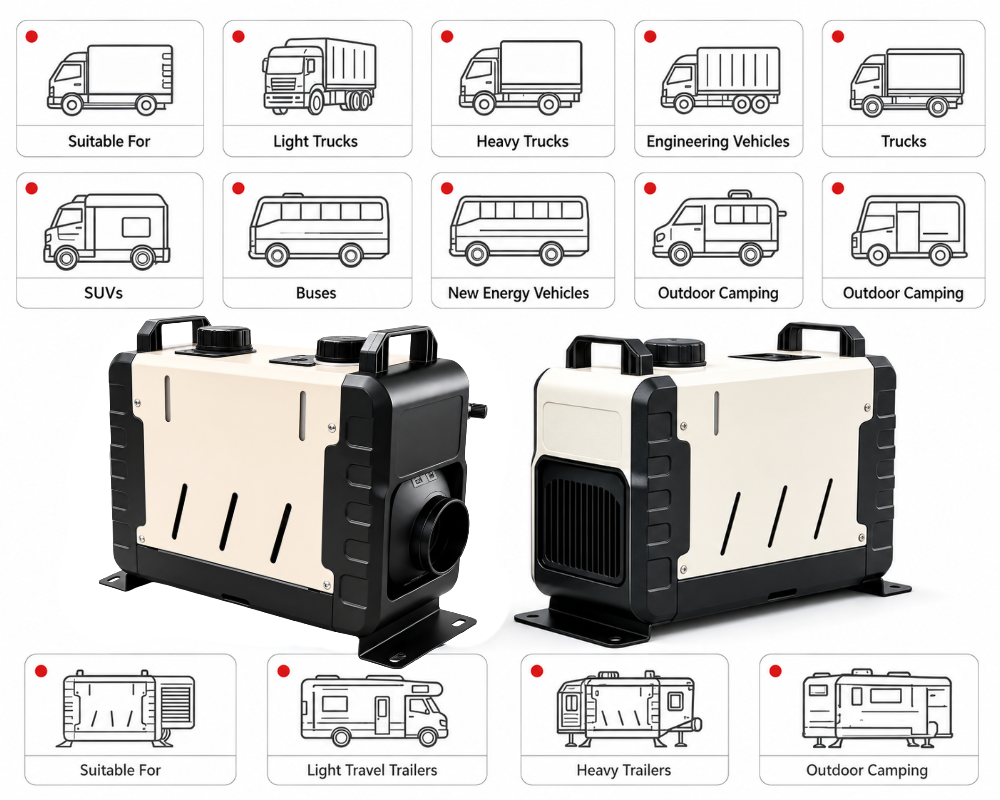 Diesel Heater 5KW with Controller