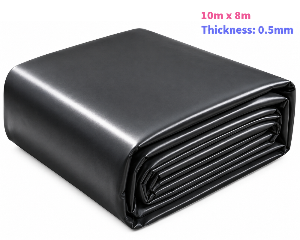 Pond Liner 10 x 8m 0.5mm HDPE