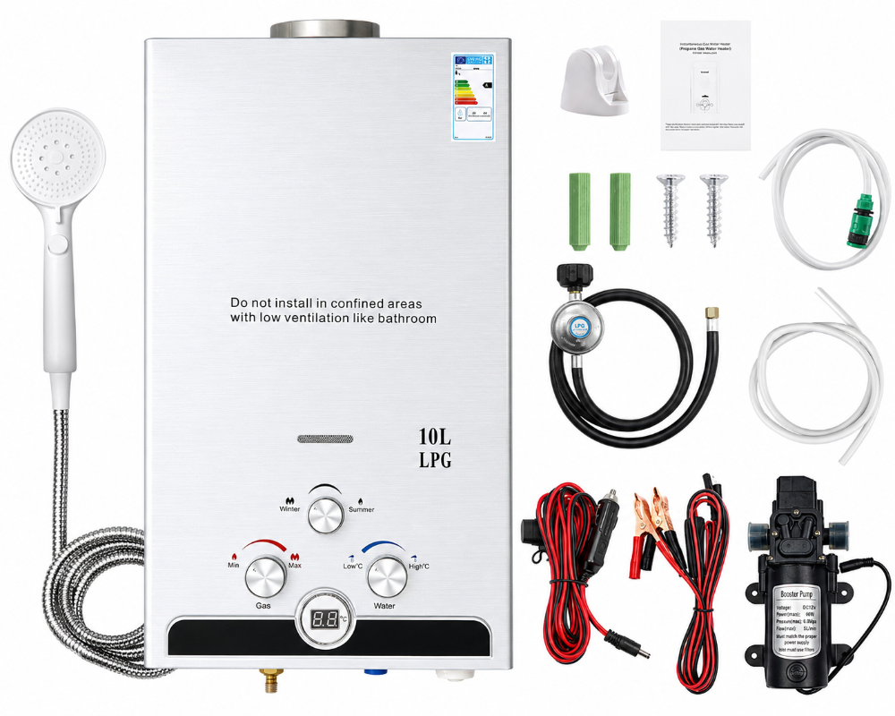 Gas Water Heating 10L With Pump