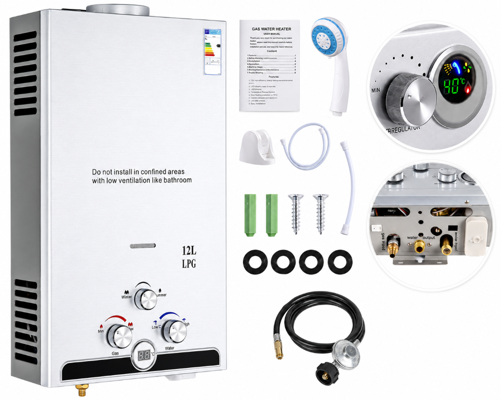 Gas Water Heating 12L