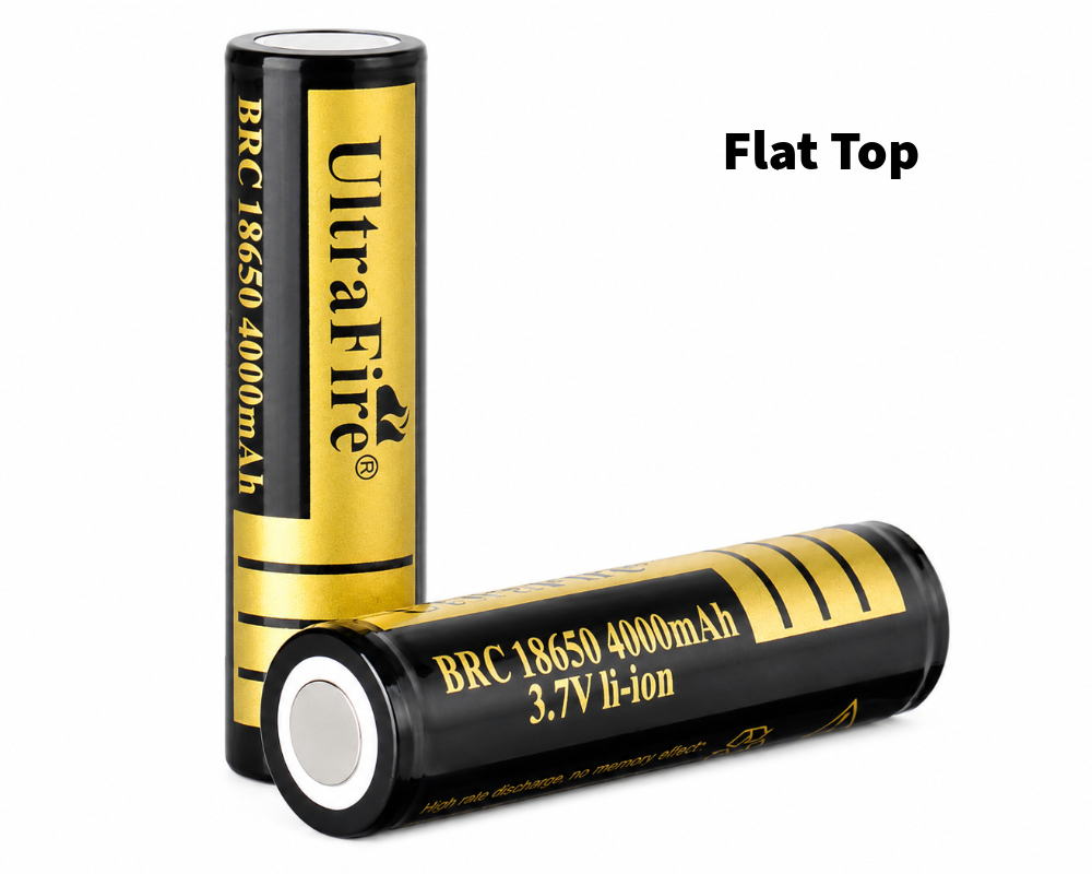 2 x 18650 Battery Rechargeable Battery