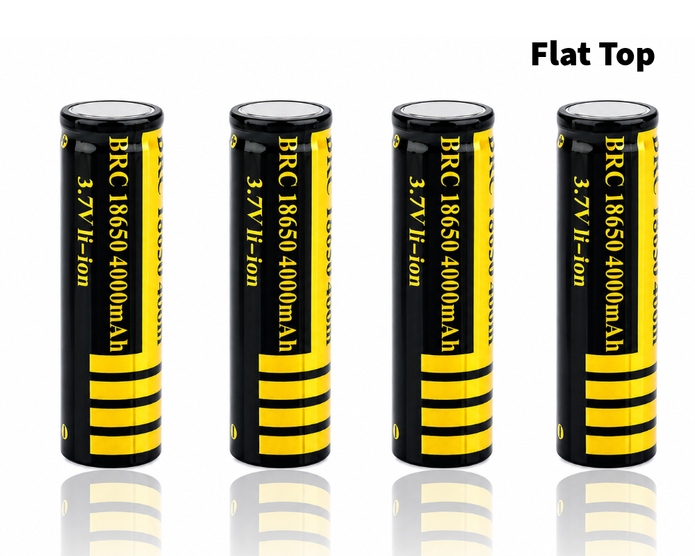 18650 Rechargeable Batteries 4pcs