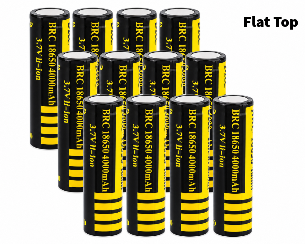 18650 Rechargeable Batteries 12pcs
