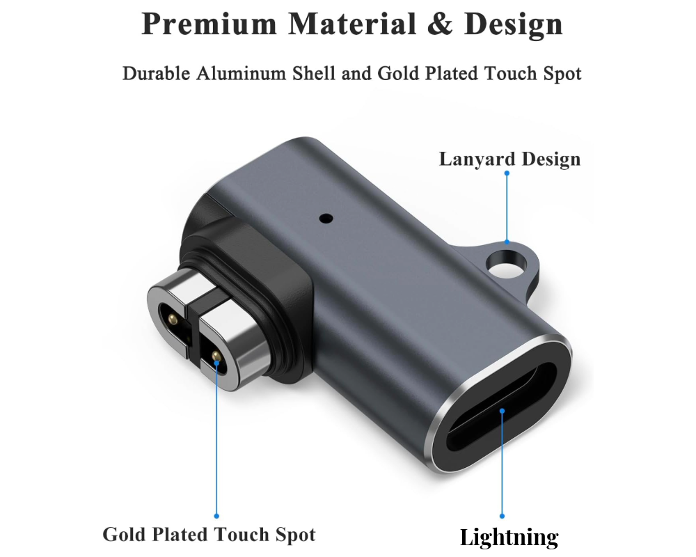 Lightning Charger Adapter for Shokz Charging Adapter