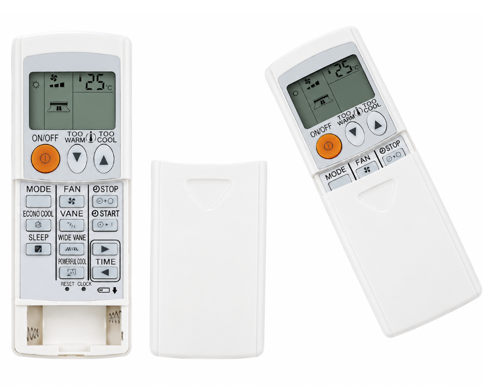 Mitsubishi Heat Pump Remote Replacement