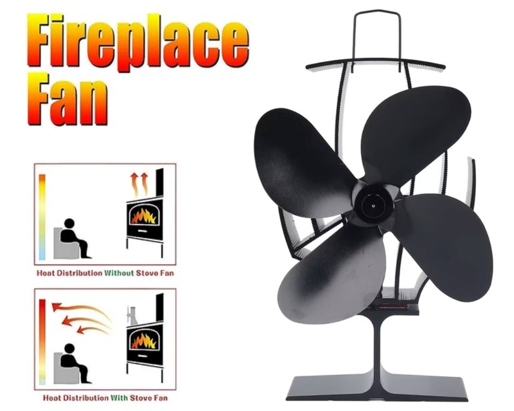 Stove Fan Fireplace Fan