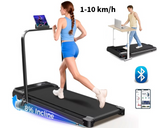 Foldable Walking Pad Treadmill Compact Flat