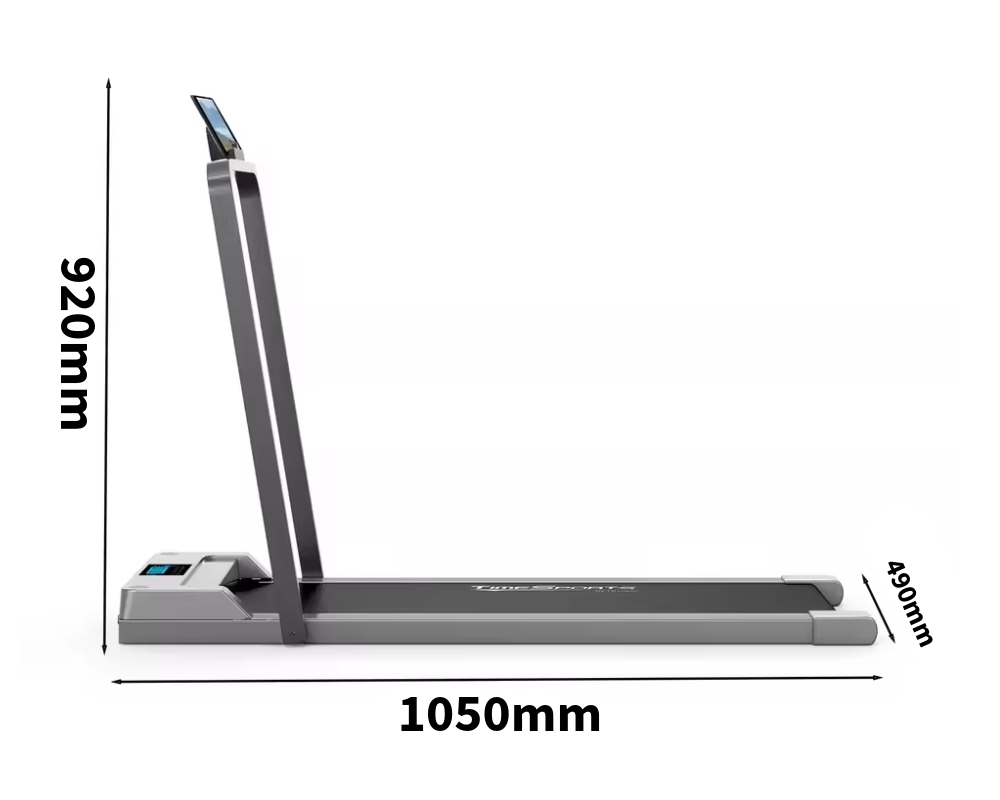 Foldable Walking Pad Treadmill Compact Flat