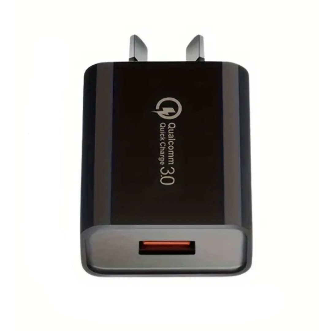 Qualcomm Quick Charge 3.0 USB Adapter (Black)