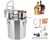 Alcohol Distiller 50L - Dual Condenser Alcohol & Water Distiller Kit