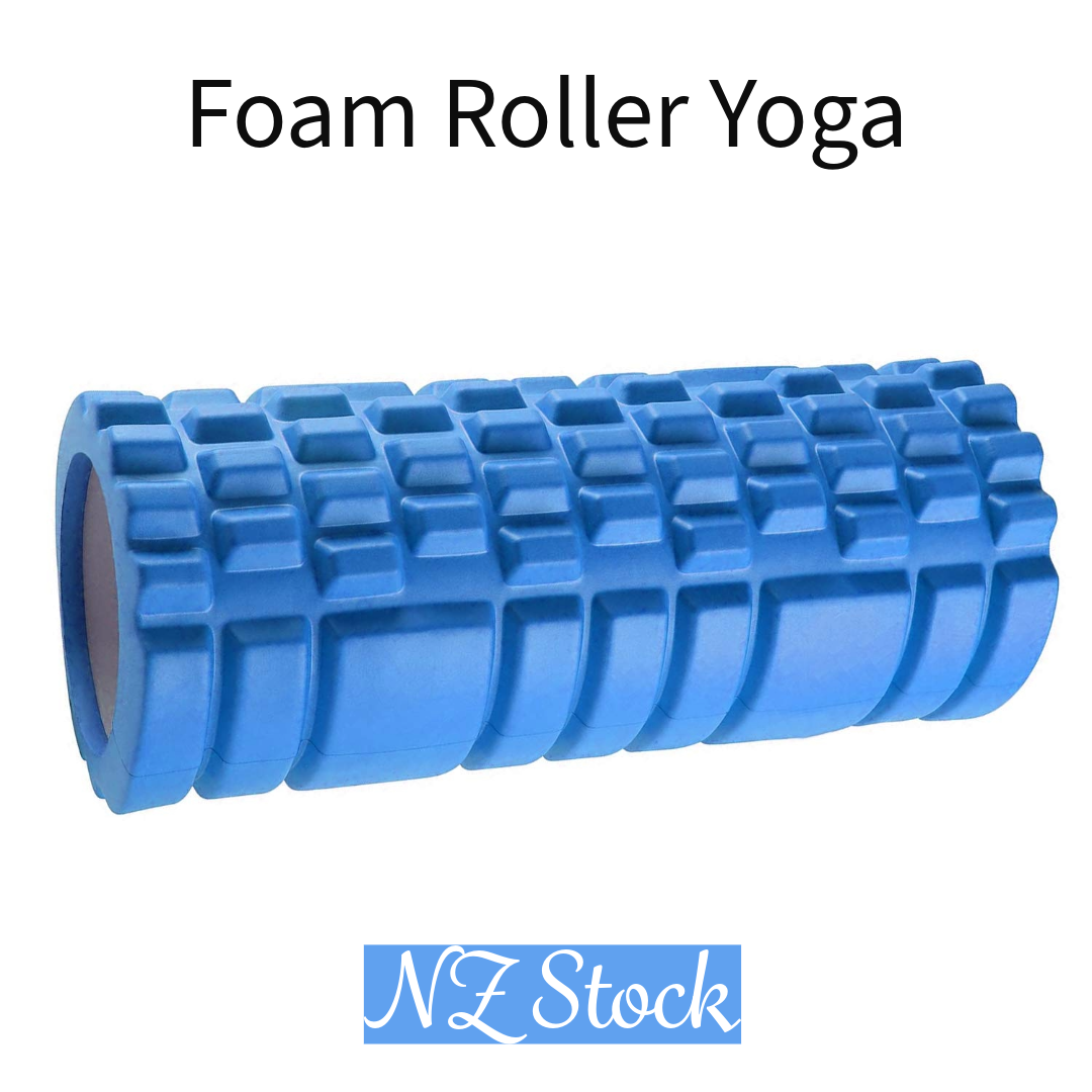 Yoga Foam Roller Physio Back Training Exercise Massage 45CM (Blue)