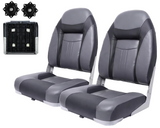 Folding Boat Seat Foldable Swivel Chairs Boat Seats Pair