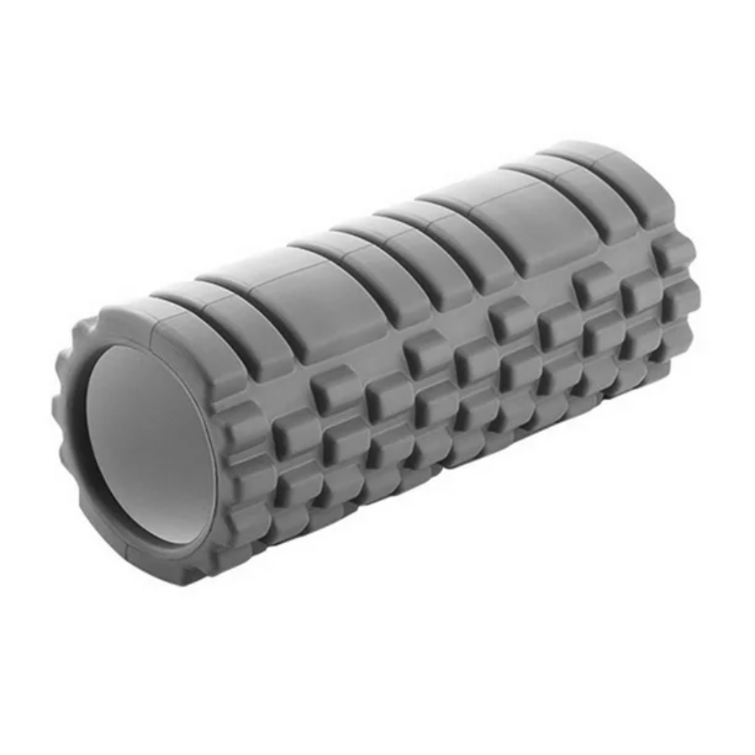 Yoga Foam Roller Physio Back Training Exercise Massage (Grey)