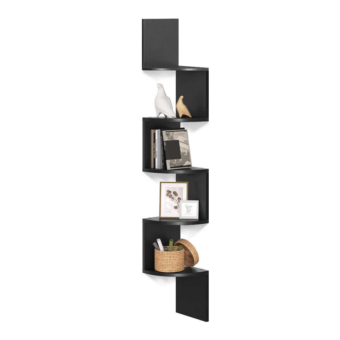Elegant Bookshelf Corner Shelf
