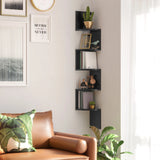 Elegant Bookshelf Corner Shelf