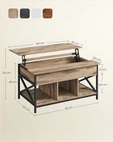 VASAGLE Coffee Table