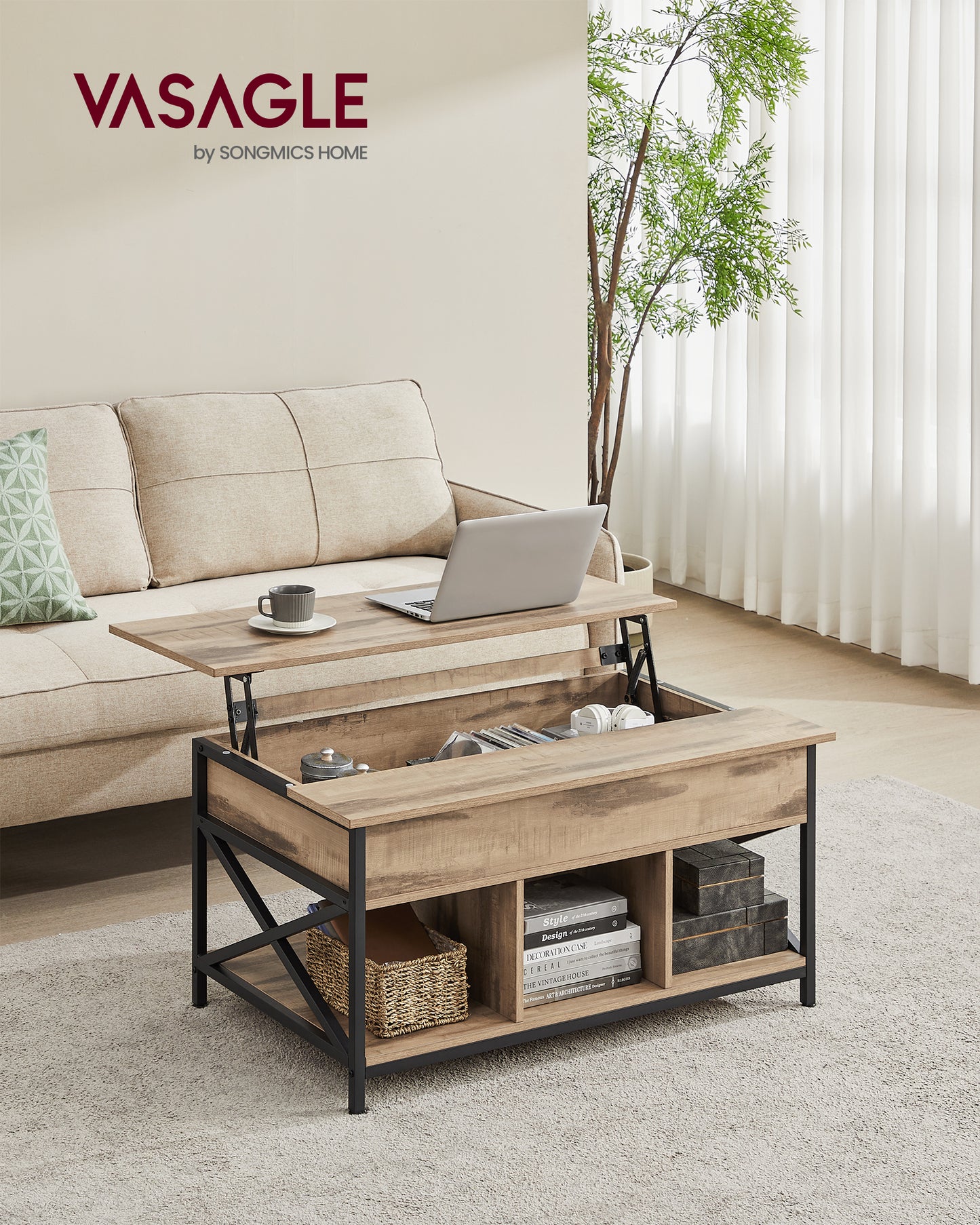 VASAGLE Coffee Table