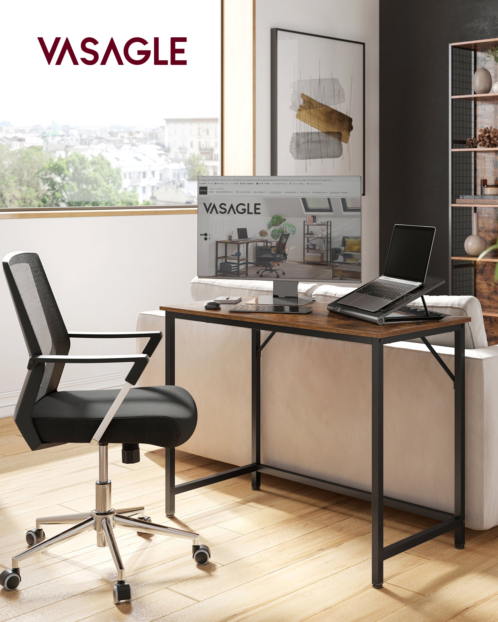 VASAGLE Computer Desk Table