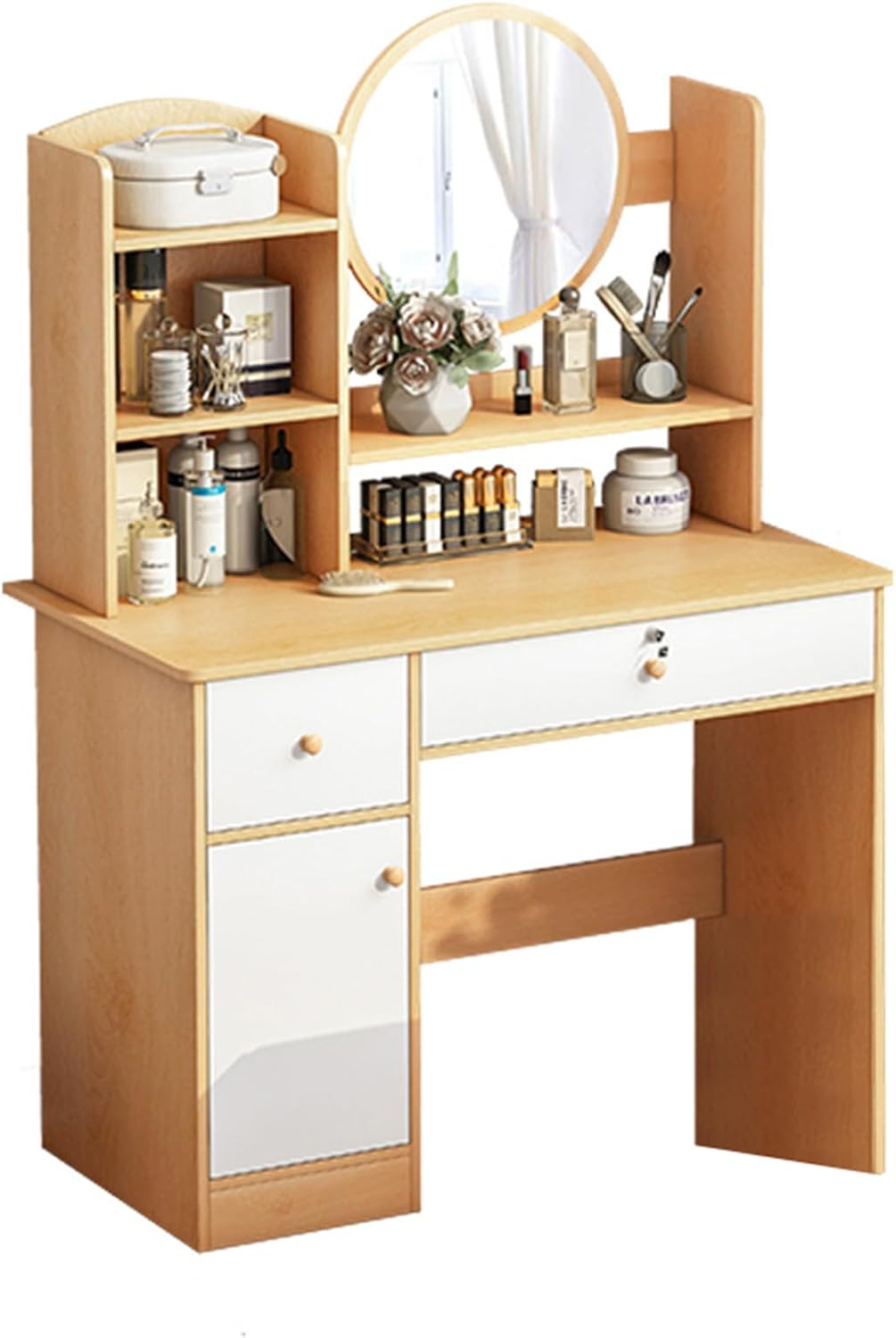 Vanity Dressing Table with Mirror