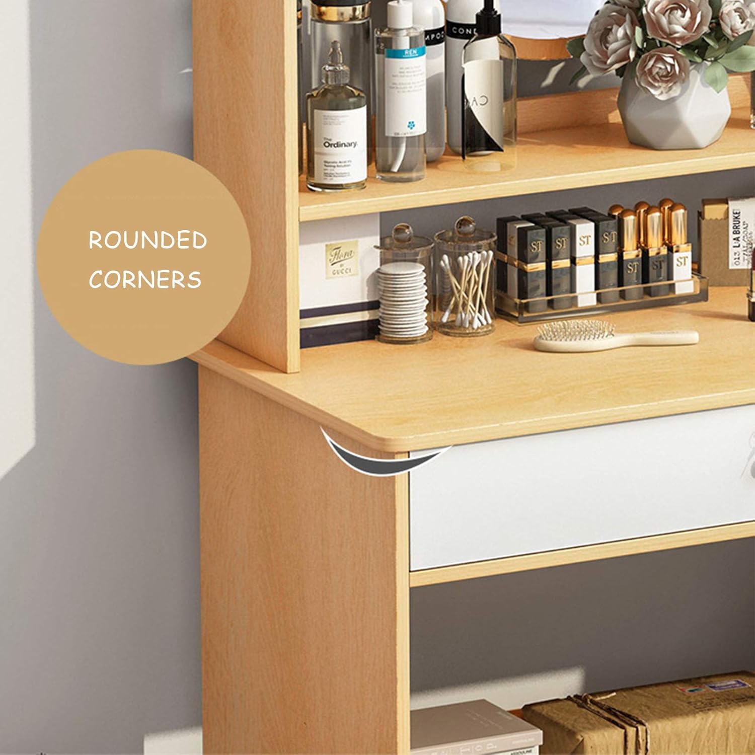 Vanity Dressing Table with Mirror