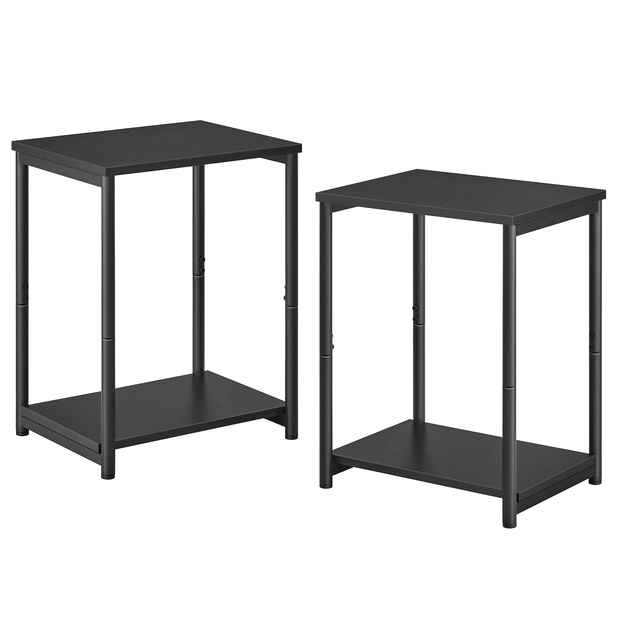VASAGLE Side Table End Table (Black)