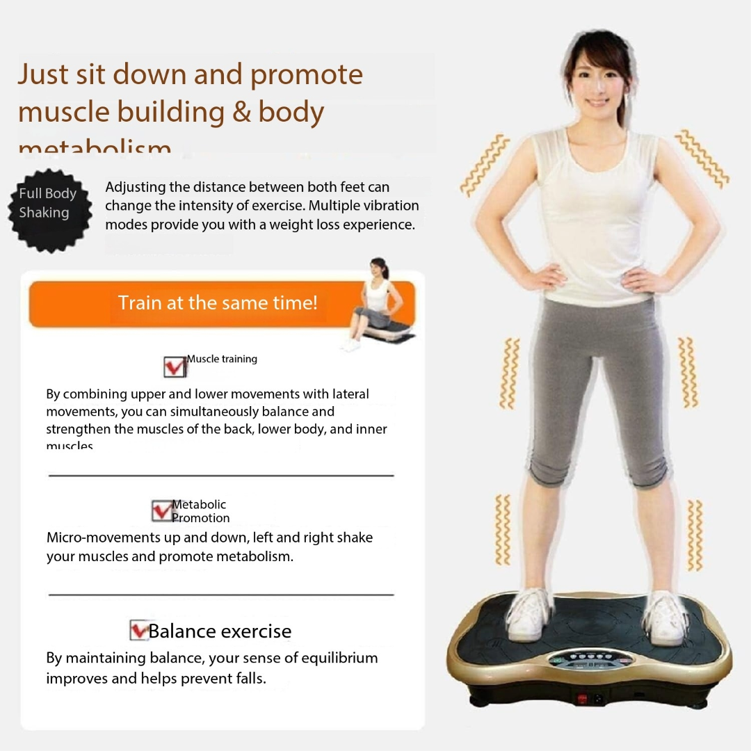 Vibration Plate Exercise Machine