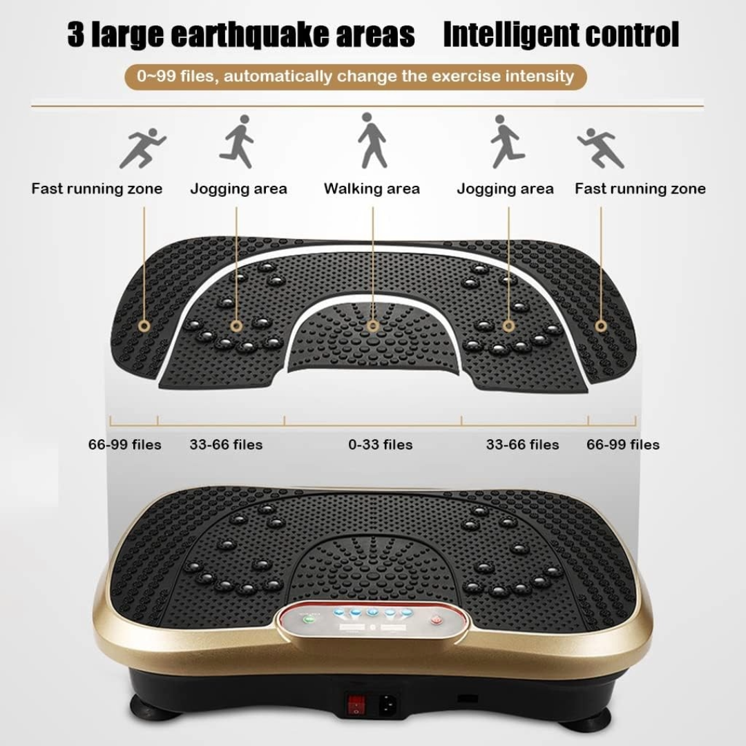 Vibration Machine Plate Platform Body Shaper Home Gym Fitness