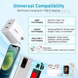 40W Universal Compatible Fast Wall Charger With Cable