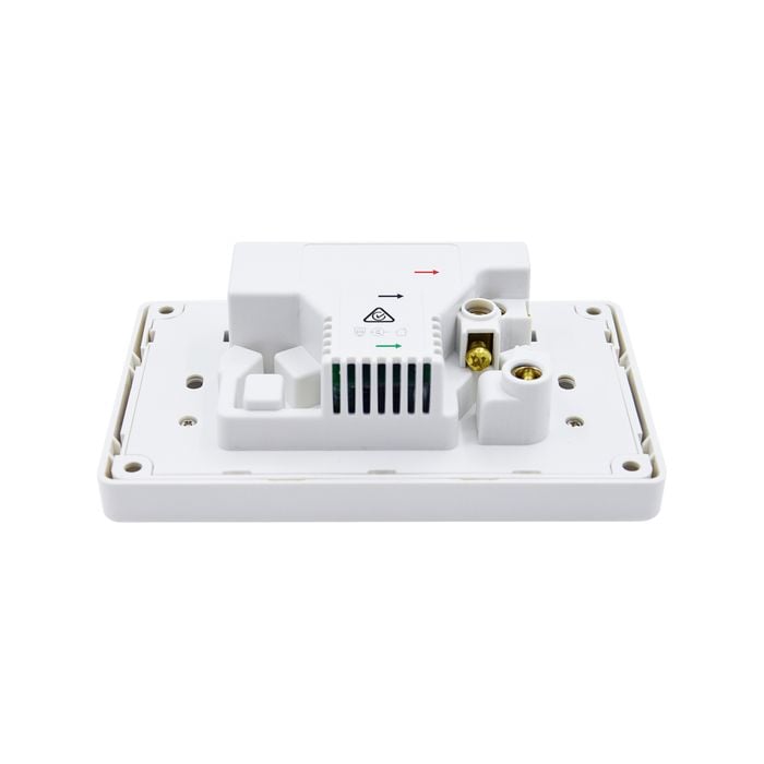 USB Type C Wall Socket Power Point - White