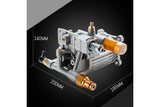 Water Blaster Pump Unit 19.05mm 3/4" Shaft 3000 PSI High Pressure Pump