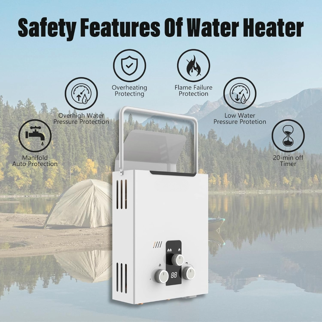 Gas Water Heater 6L