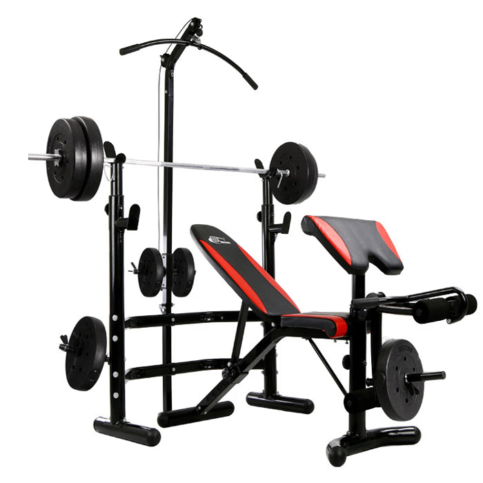 Weight Bench All in One Workout Bench Home Gym Station