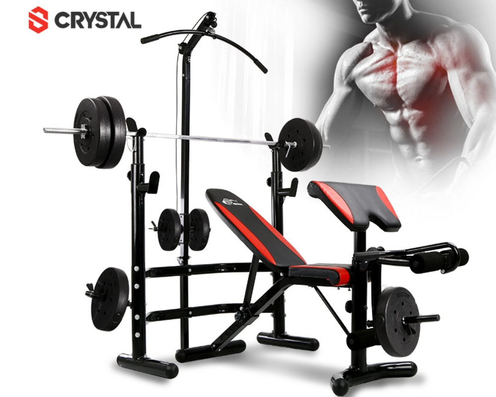 Weight Bench All in One Workout Bench Home Gym Station