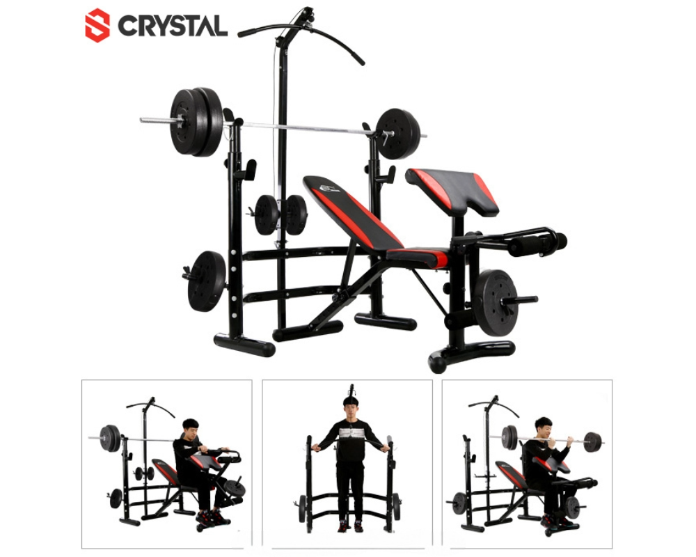 Weight Bench All in One Workout Bench Home Gym Station