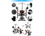 Weight Bench All in One Workout Station Bench Home Gym Station