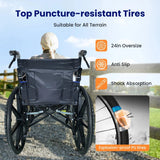 Wheelchair Foldable Lightweight Wheel Chair