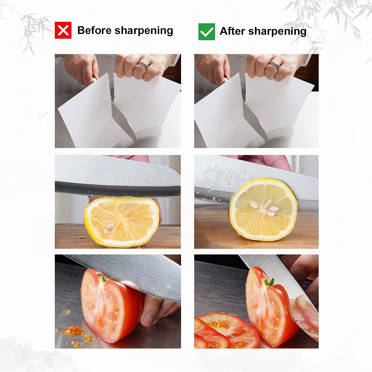 Knife Sharpener Whetstone Kit