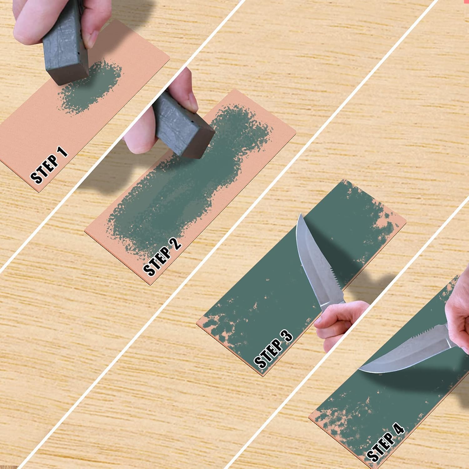 Knife Sharpener Whetstone Kit