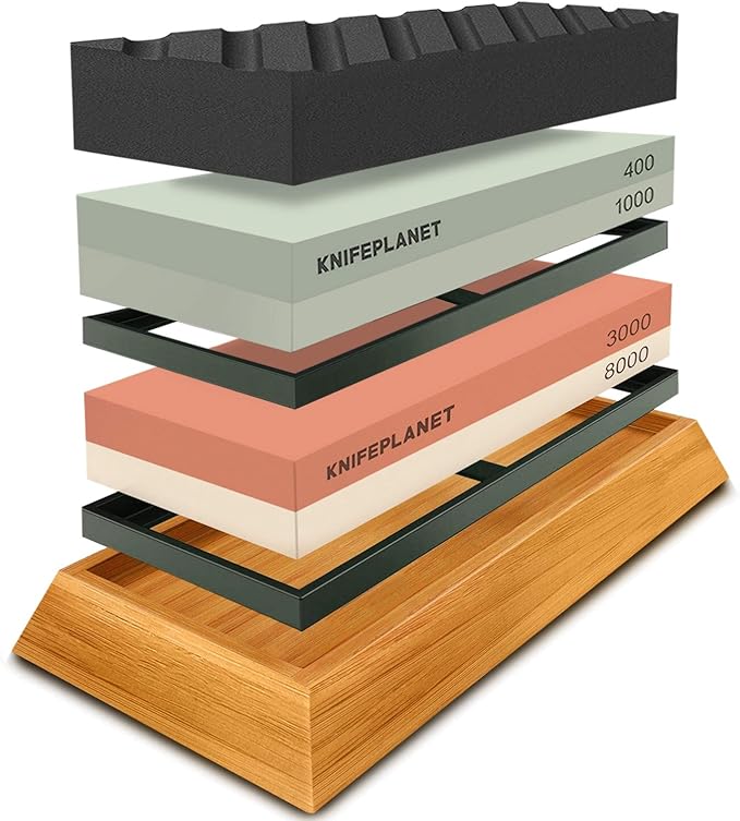 Knife Sharpener Whetstone Kit