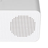 Digital Smart Alarm Clock With Bluetooth Speaker (White)