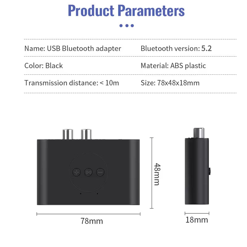 Wireless Audio Bluetooth Receiver