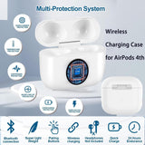 Replacement Wireless Charging Case Compatible with Air Pods 4