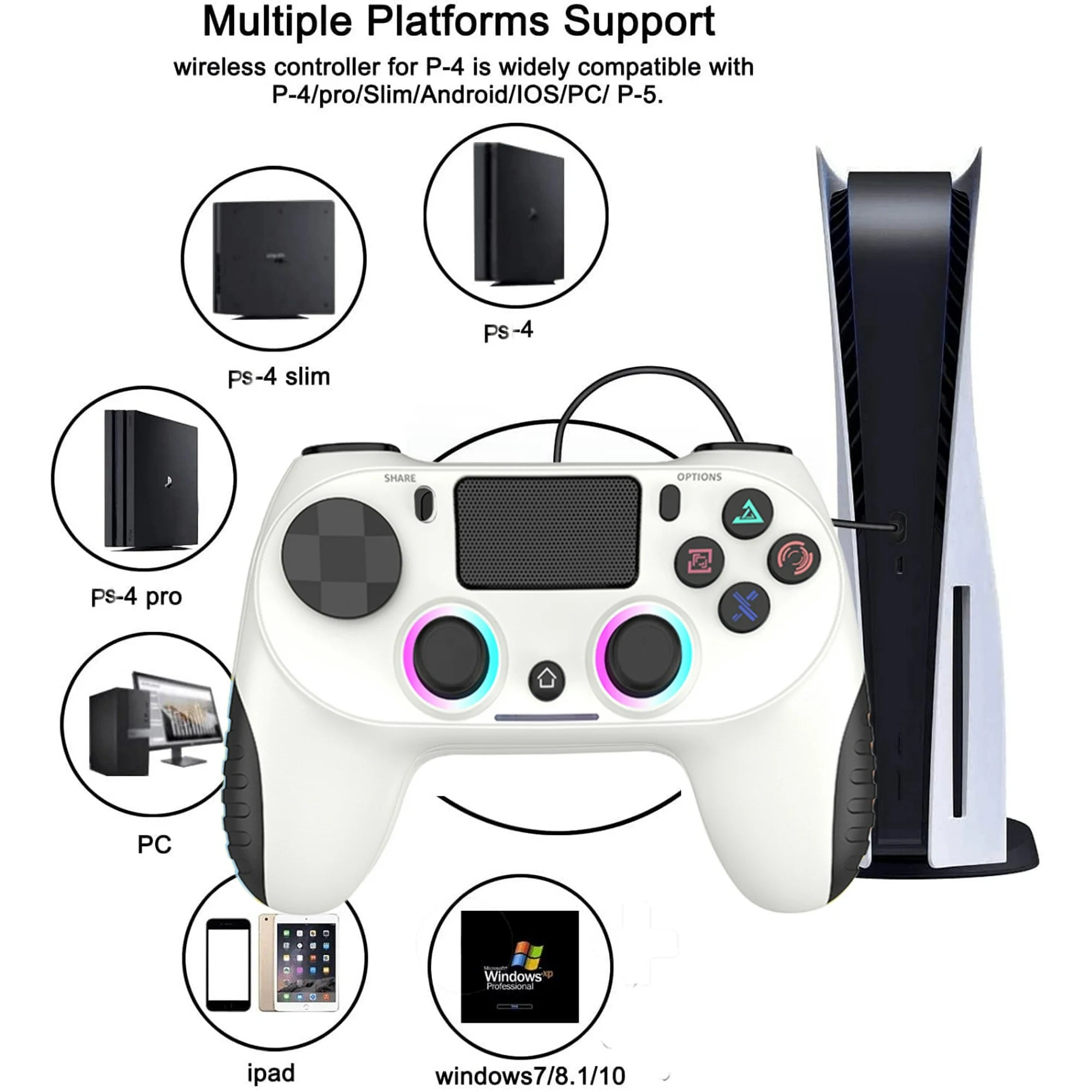 Wireless PS4 Controller